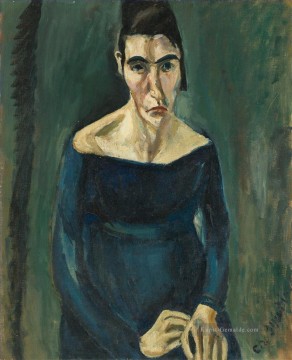  expressionism - LA FOLLE Frau Chaim Soutine Expressionismus